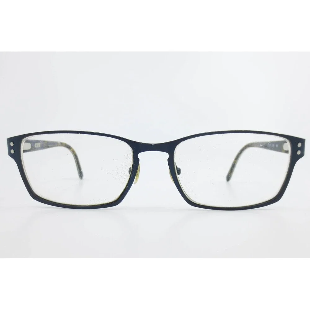 Original Penguin Leonard Eyeglasses Navy Tortoise Rectangular Frames 55-17-145
